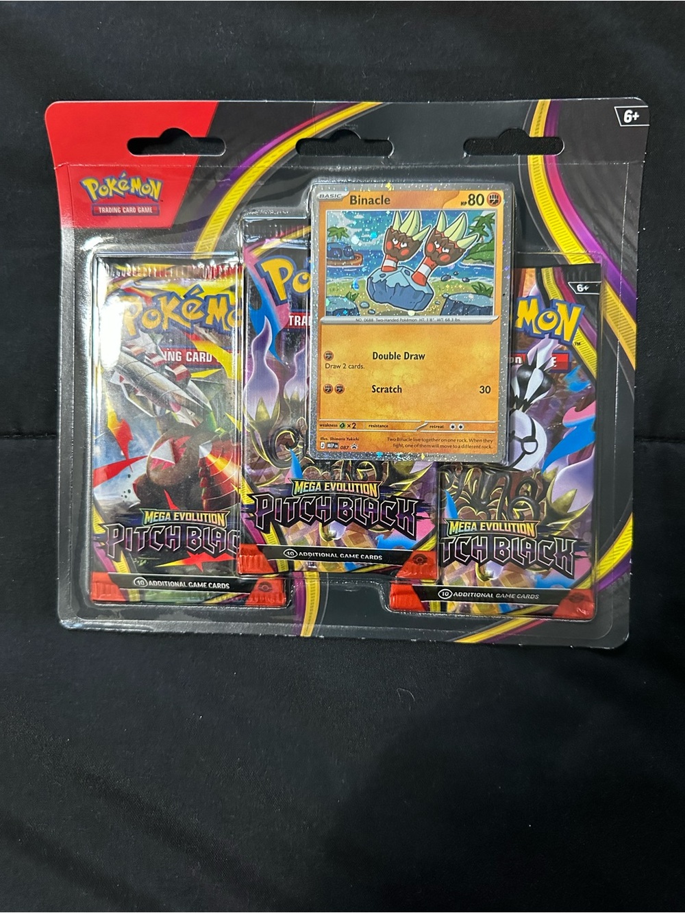 Pokémon Pitch Black 3 Pack Blister Brand New